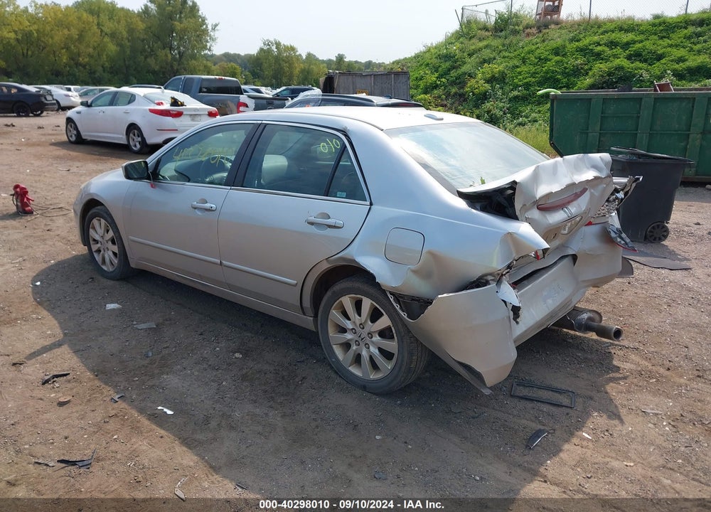 2007 HONDA ACCORD 3.0 EX VIN: 1HGCM66547A053359