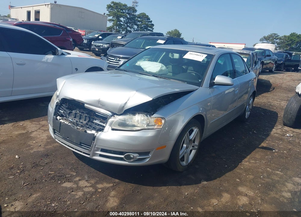 2007 AUDI A4 2.0T VIN: WAUDF78E87A046783