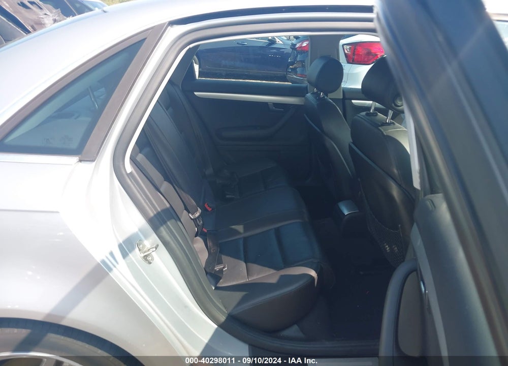 2007 AUDI A4 2.0T VIN: WAUDF78E87A046783