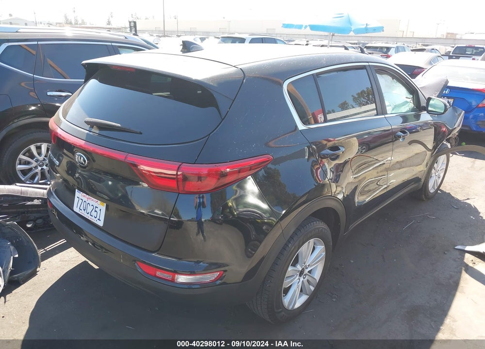 2017 KIA SPORTAGE LX VIN: KNDPM3ACXH7218981