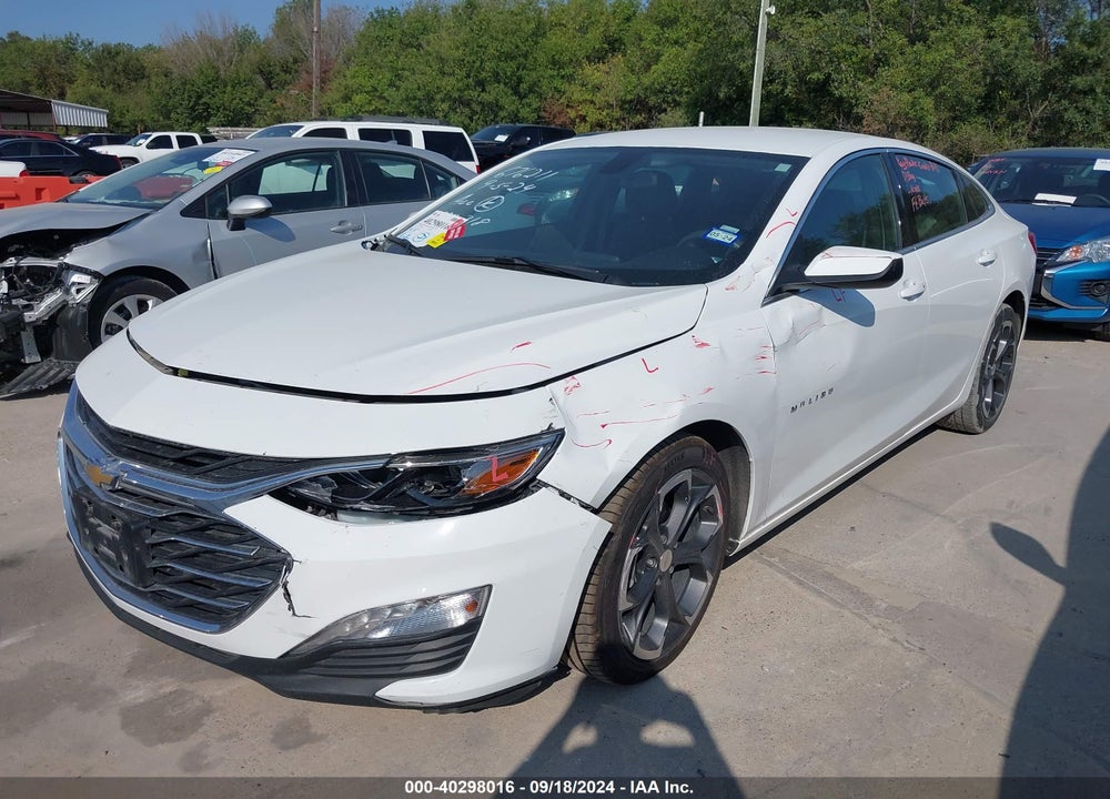 2022 CHEVROLET MALIBU FWD LT VIN: 1G1ZD5ST4NF160590