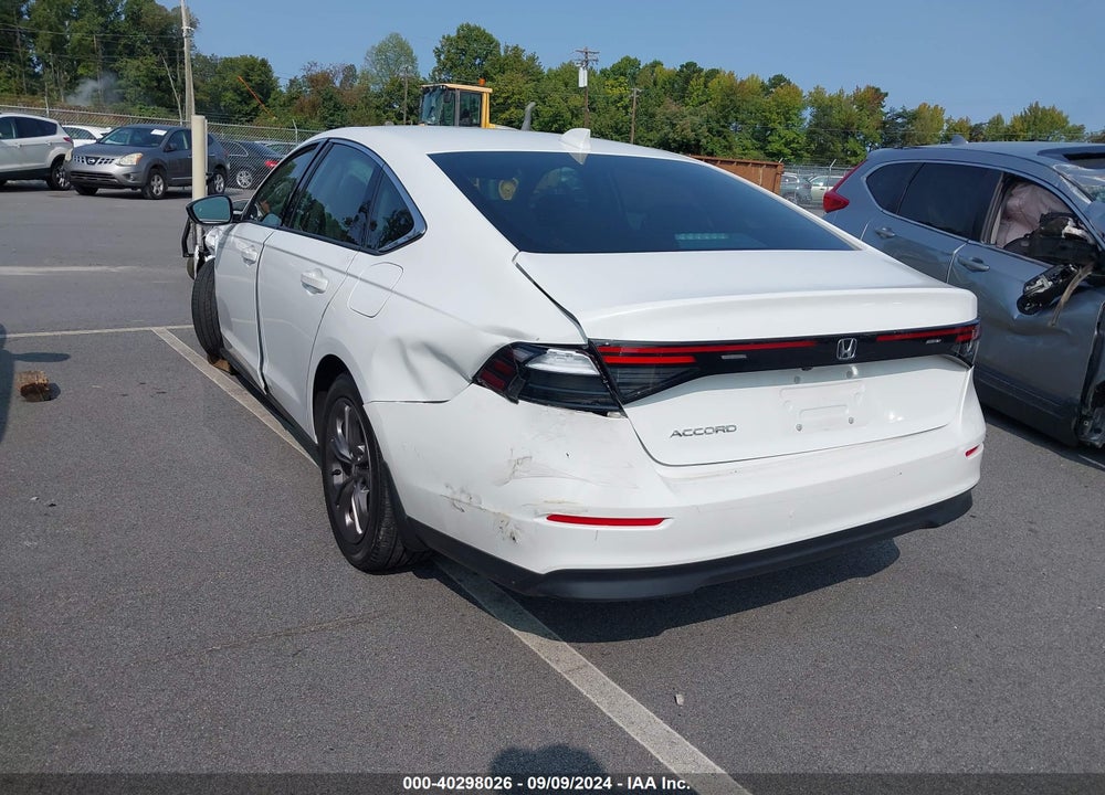 2023 HONDA ACCORD EX VIN: 1HGCY1F35PA021865