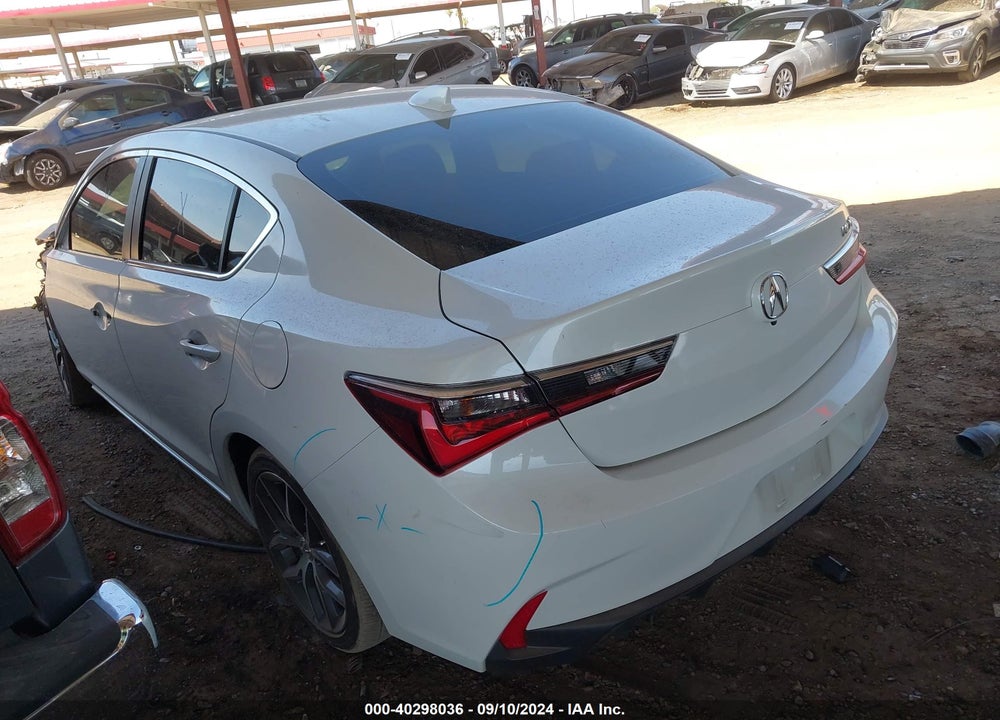 2022 ACURA ILX PREMIUM PACKAGE VIN: 19UDE2F74NA005238