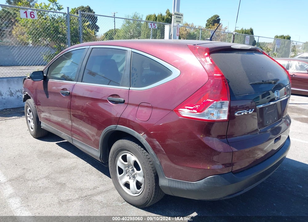 2014 HONDA CR-V LX VIN: 5J6RM3H34EL032378
