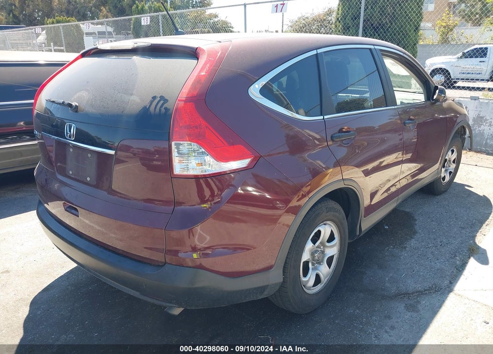 2014 HONDA CR-V LX VIN: 5J6RM3H34EL032378