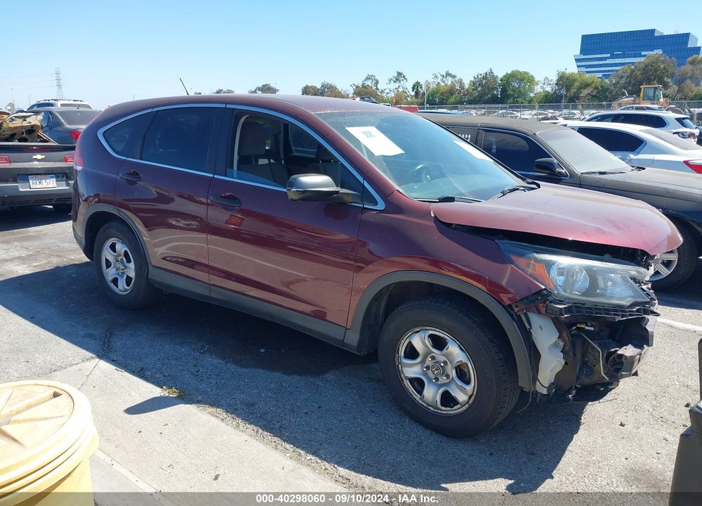2014 HONDA CR-V LX VIN: 5J6RM3H34EL032378
