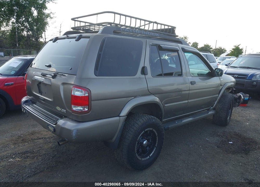 2004 NISSAN PATHFINDER SE VIN: JN8DR09Y34W914122