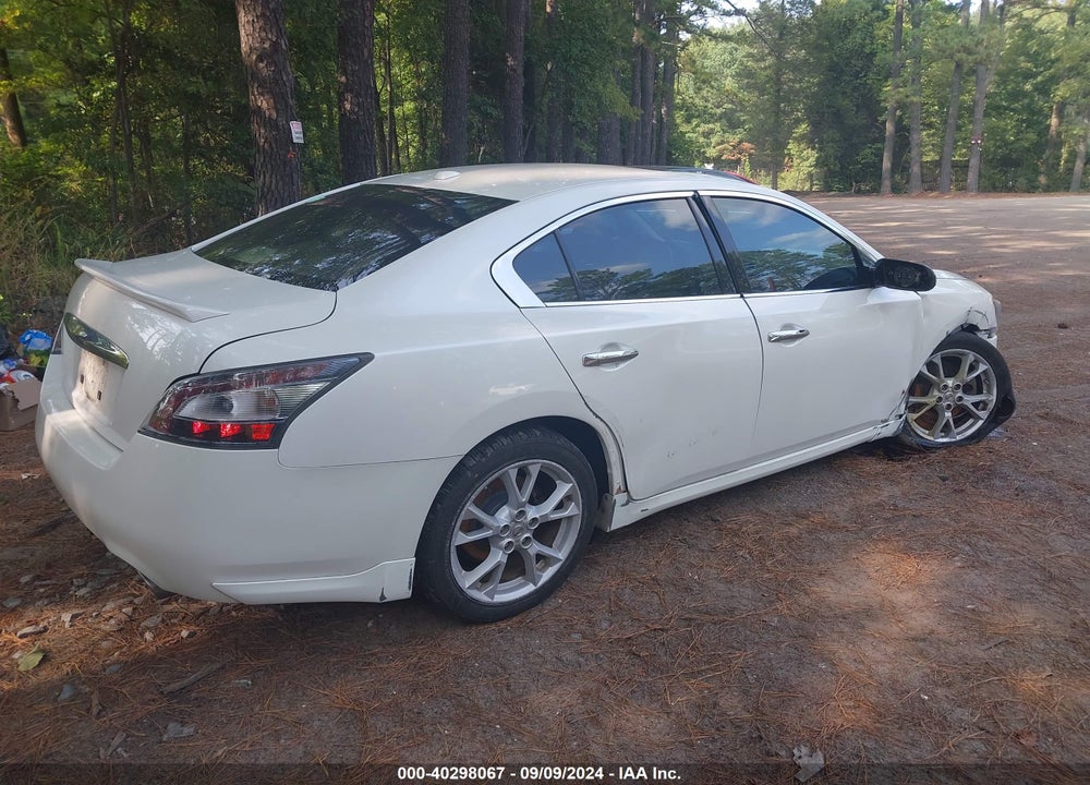 2014 NISSAN MAXIMA 3.5 SV VIN: 1N4AA5APXEC913645