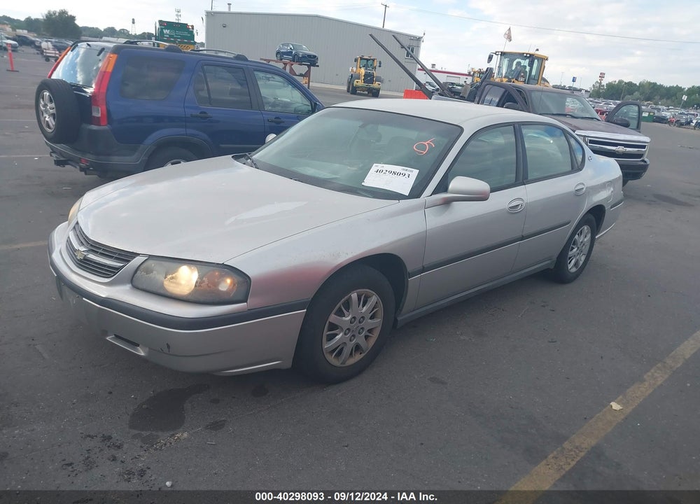 2005 CHEVROLET IMPALA VIN: 2G1WF55E059349885