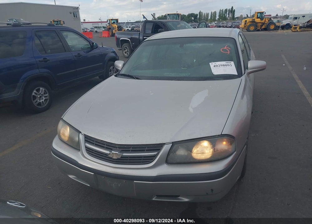 2005 CHEVROLET IMPALA VIN: 2G1WF55E059349885