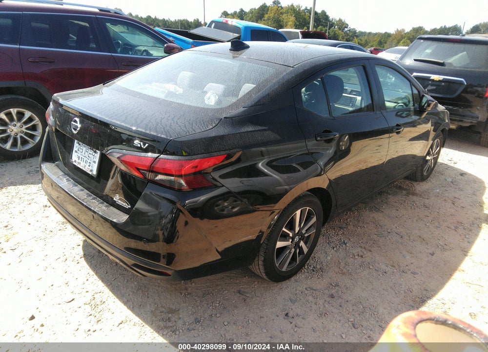 2021 NISSAN VERSA SV XTRONIC CVT VIN: 3N1CN8EV4ML824130