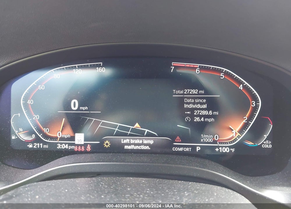2022 BMW X3 SDRIVE30I VIN: 5UX43DP03N9M55836