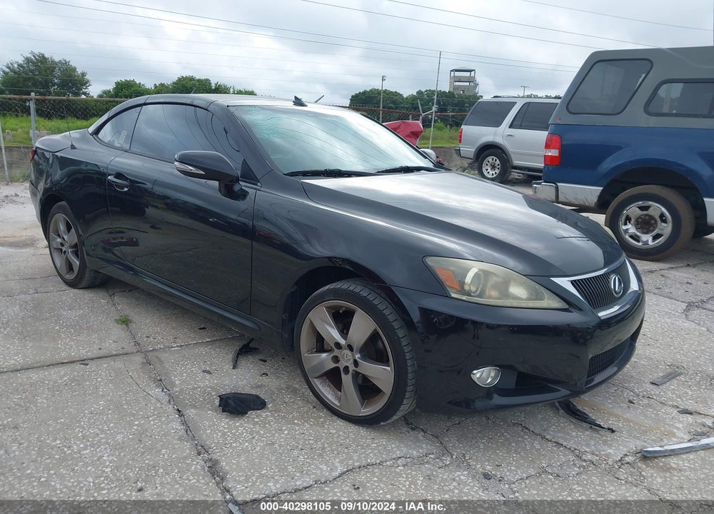 2011 LEXUS IS 250C VIN: JTHFF2C26B2518816