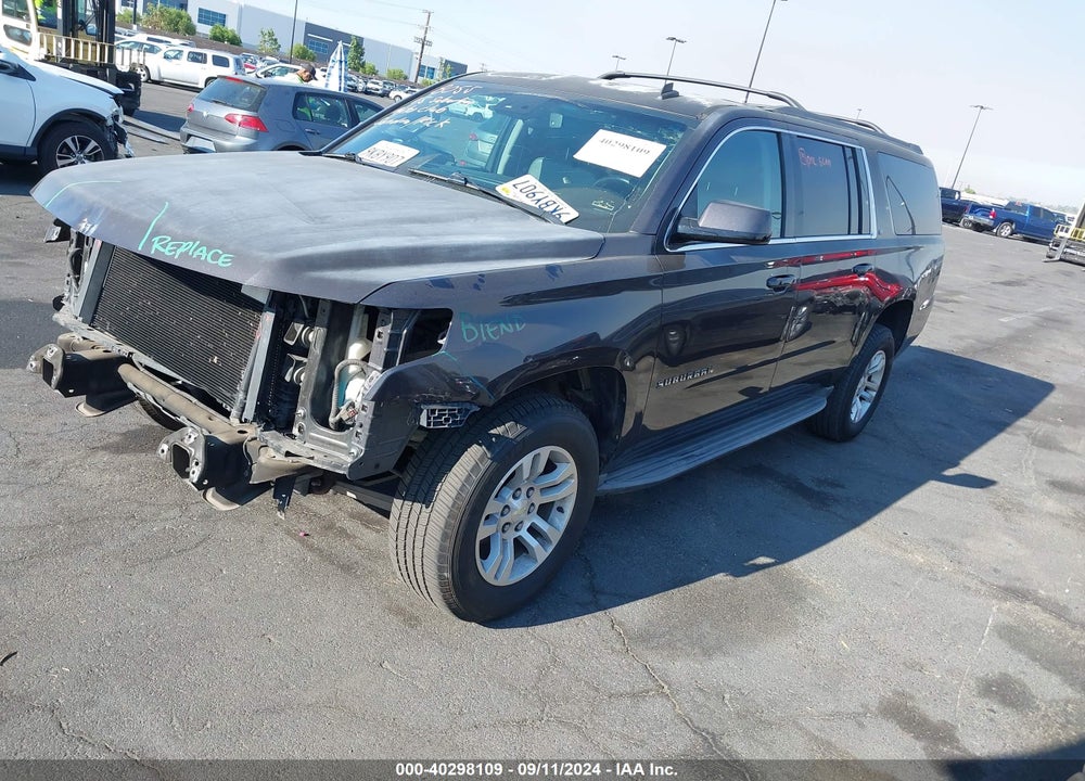 2015 CHEVROLET SUBURBAN 1500 LT VIN: 1GNSCJKC7FR277723