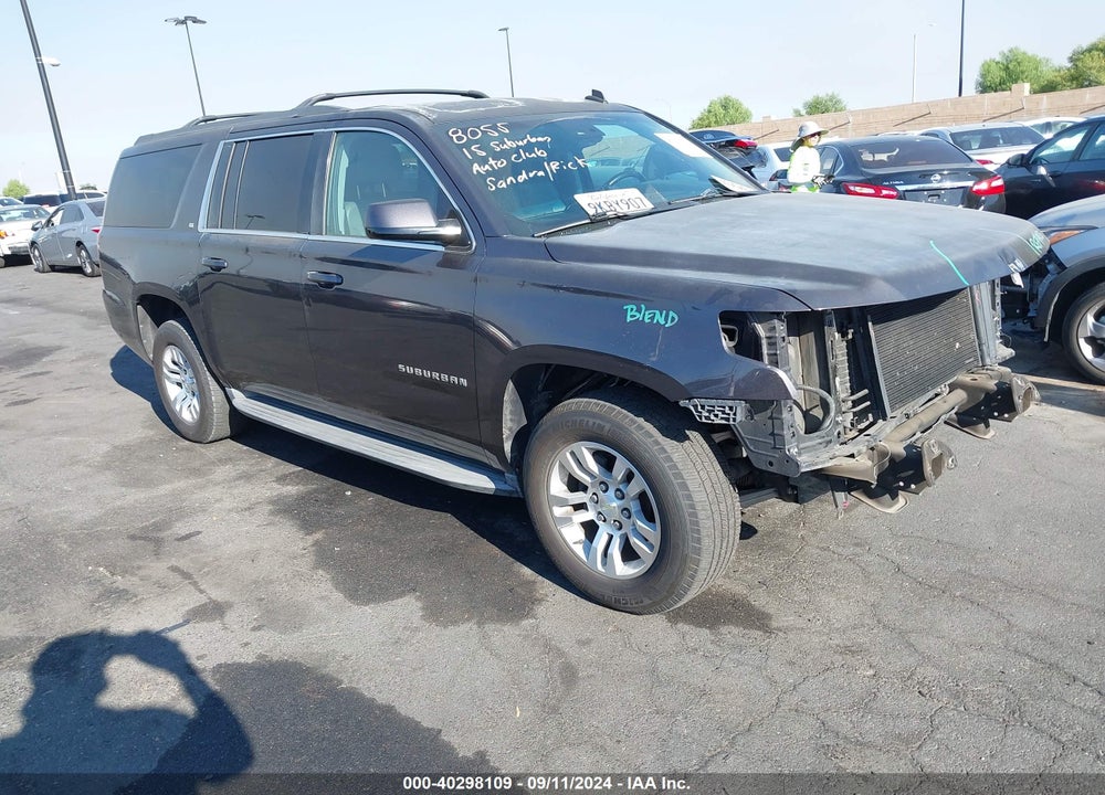 2015 CHEVROLET SUBURBAN 1500 LT VIN: 1GNSCJKC7FR277723