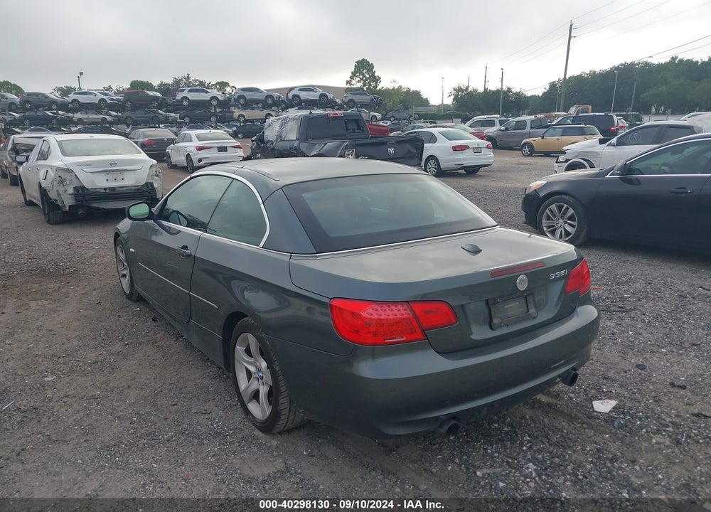 2011 BMW 335I VIN: WBADX7C59BE580560