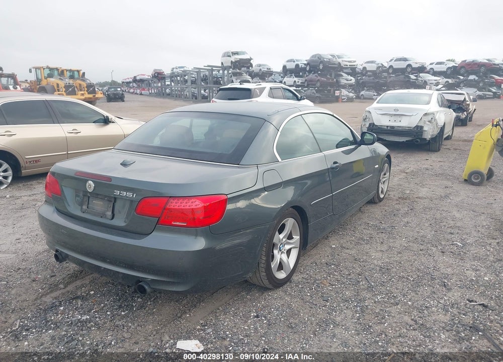 2011 BMW 335I VIN: WBADX7C59BE580560