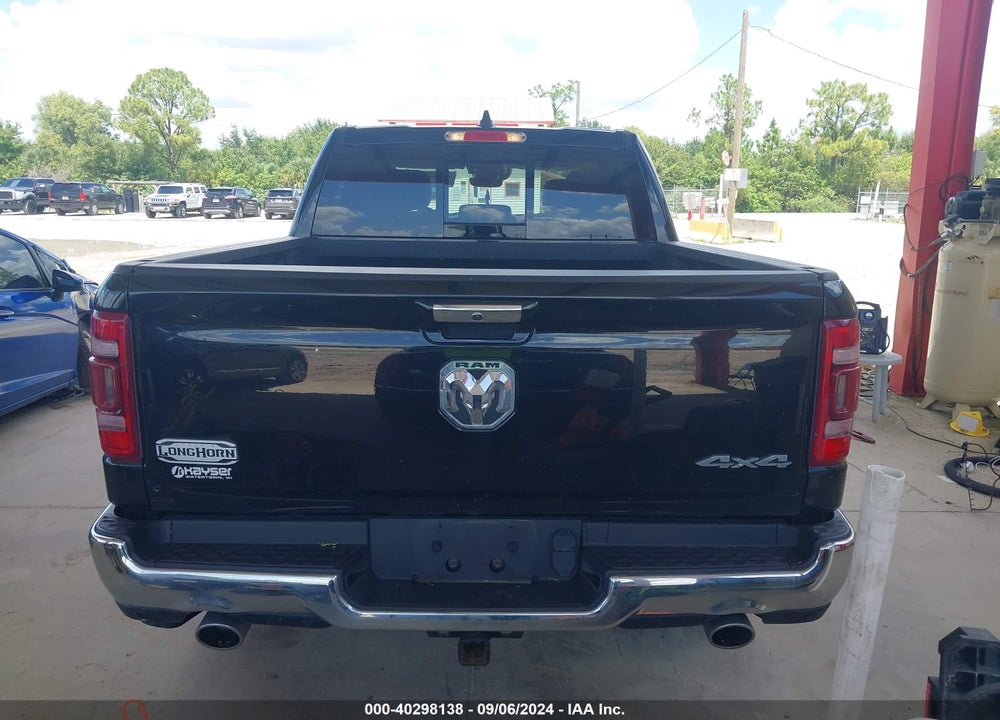 2020 RAM 1500 LONGHORN VIN: 1C6SRFKM0LN257045