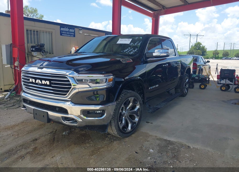 2020 RAM 1500 LONGHORN VIN: 1C6SRFKM0LN257045