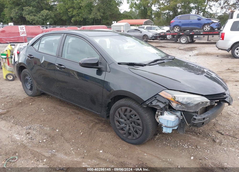2018 TOYOTA COROLLA LE VIN: 2T1BURHE1JC019861