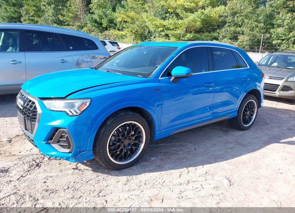 2020 AUDI Q3 PREMIUM PLUS 45 TFSI S LINE QUATTRO TIPTRONIC VIN: WA1EECF39L1038183