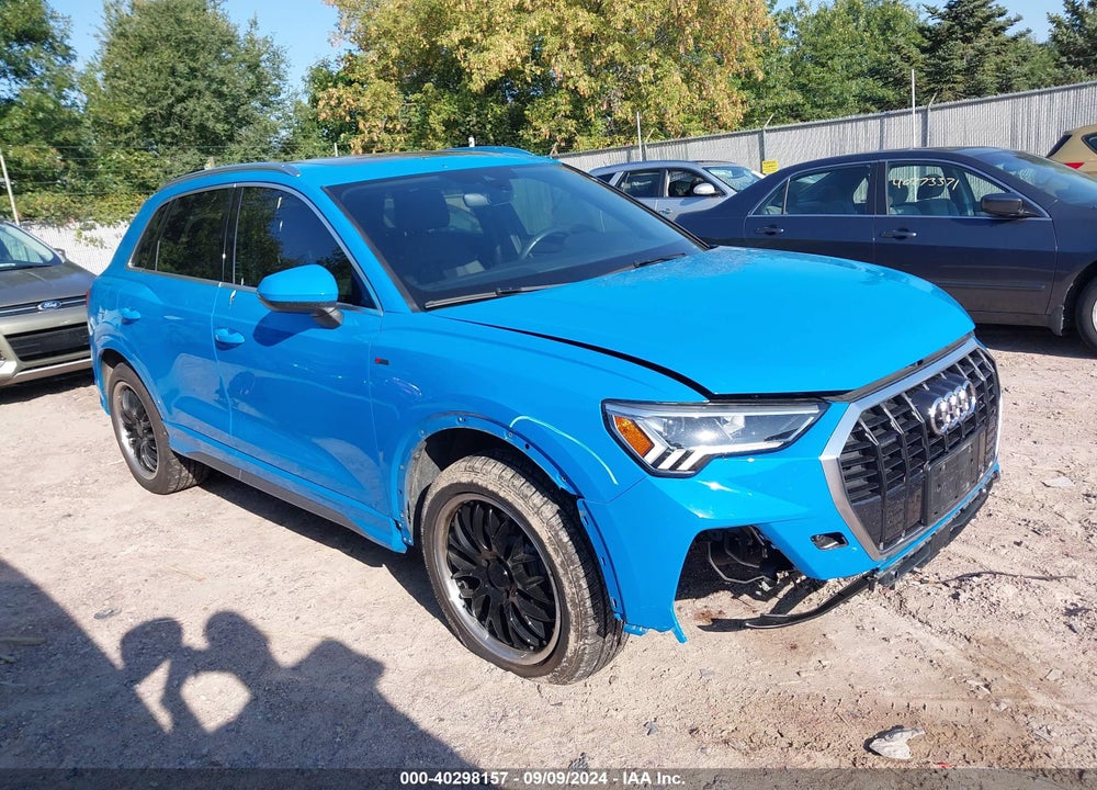 2020 AUDI Q3 PREMIUM PLUS 45 TFSI S LINE QUATTRO TIPTRONIC VIN: WA1EECF39L1038183