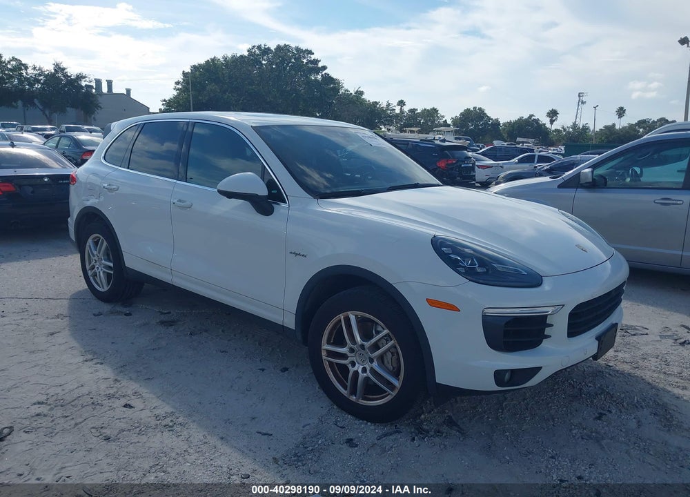 2016 PORSCHE CAYENNE E-HYBRID S VIN: WP1AE2A20GLA59736