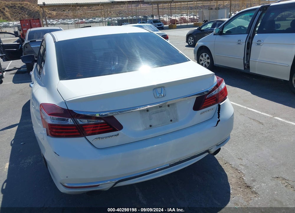 2016 HONDA ACCORD SPORT VIN: 1HGCR2F67GA156147