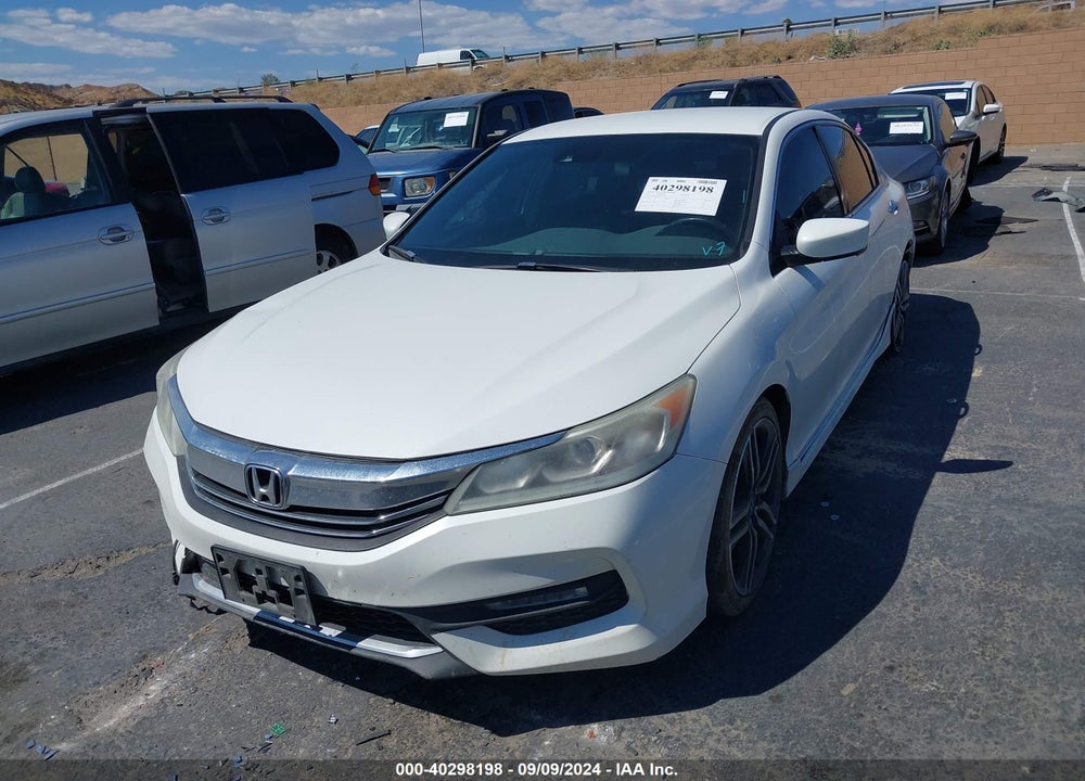2016 HONDA ACCORD SPORT VIN: 1HGCR2F67GA156147