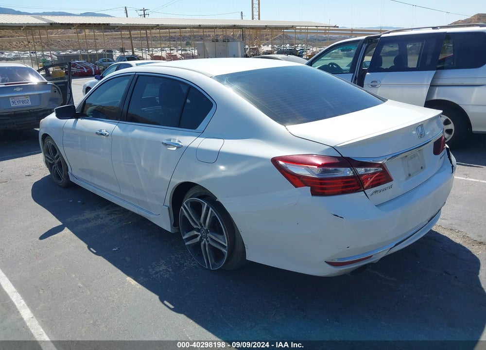 2016 HONDA ACCORD SPORT VIN: 1HGCR2F67GA156147