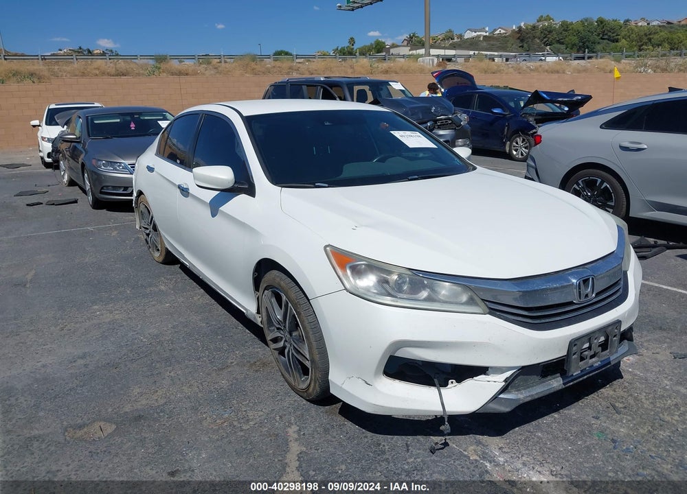 2016 HONDA ACCORD SPORT VIN: 1HGCR2F67GA156147