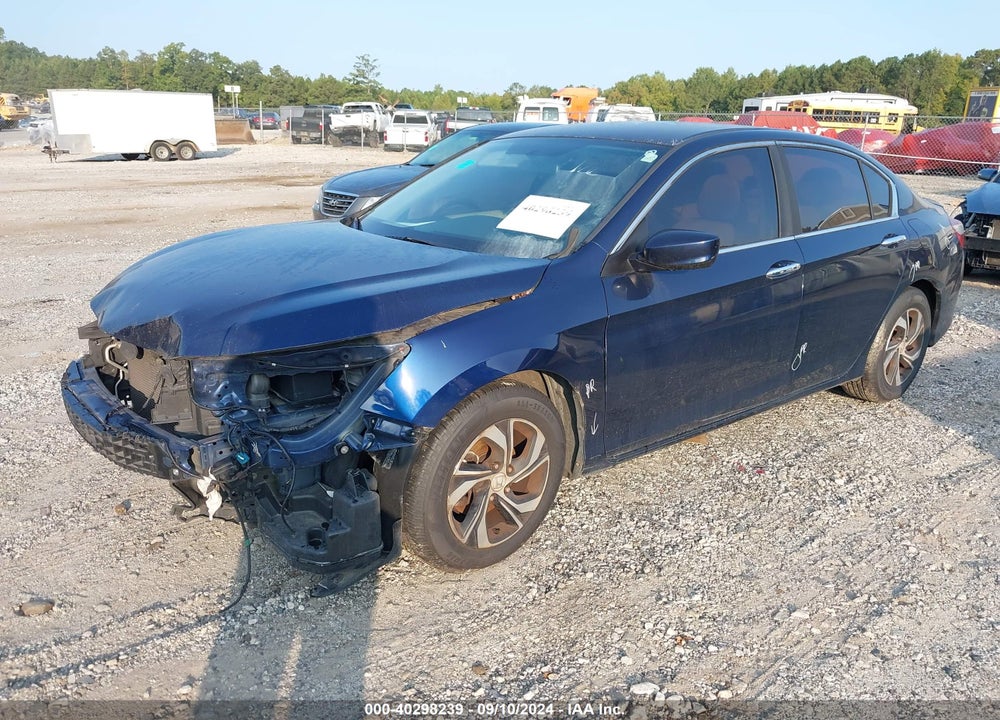 2017 HONDA ACCORD LX VIN: 1HGCR2F37HA224602