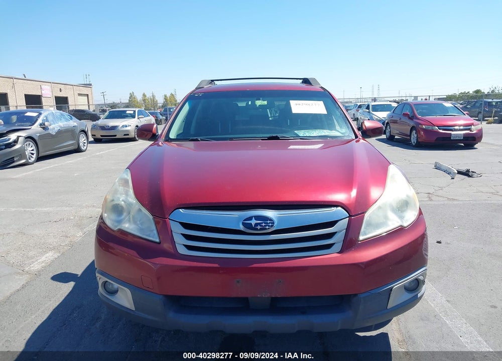 2012 SUBARU OUTBACK 2.5I PREMIUM VIN: 4S4BRBHC6C3204115