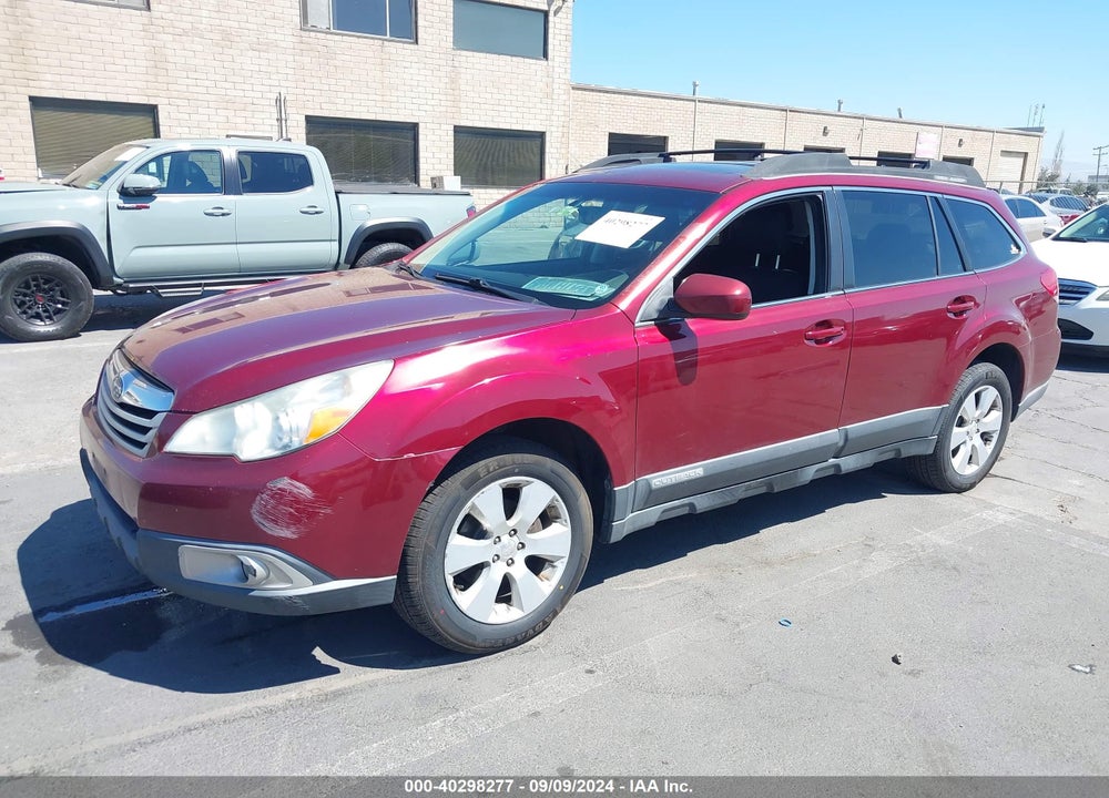 2012 SUBARU OUTBACK 2.5I PREMIUM VIN: 4S4BRBHC6C3204115