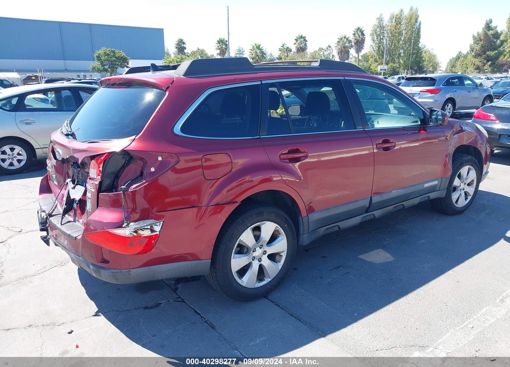 2012 SUBARU OUTBACK 2.5I PREMIUM VIN: 4S4BRBHC6C3204115