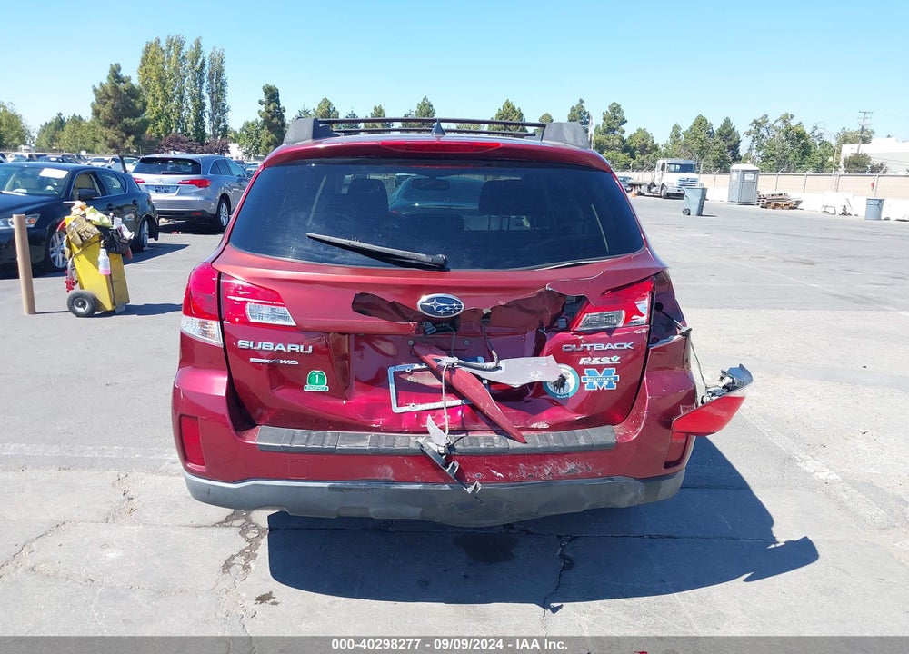 2012 SUBARU OUTBACK 2.5I PREMIUM VIN: 4S4BRBHC6C3204115