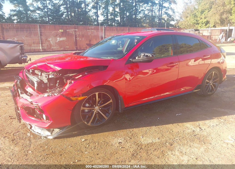 2020 HONDA CIVIC SPORT VIN: SHHFK7H49LU204255