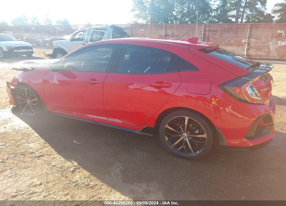 2020 HONDA CIVIC SPORT VIN: SHHFK7H49LU204255