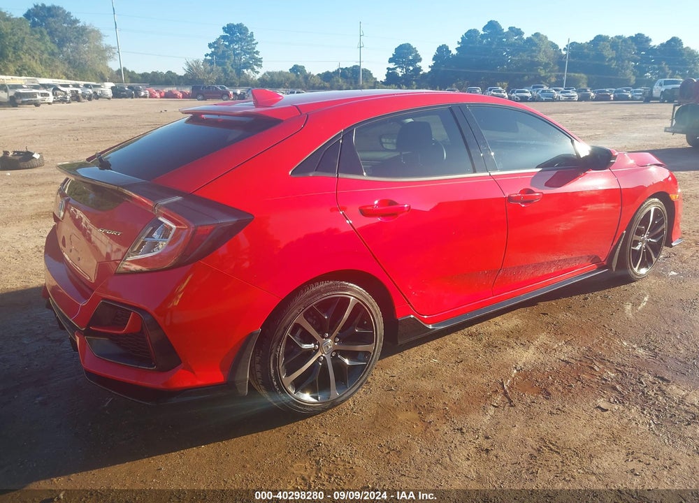 2020 HONDA CIVIC SPORT VIN: SHHFK7H49LU204255