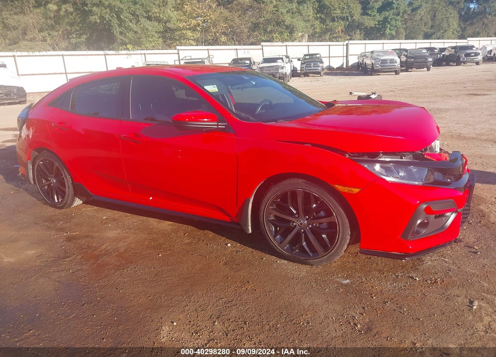 2020 HONDA CIVIC SPORT VIN: SHHFK7H49LU204255