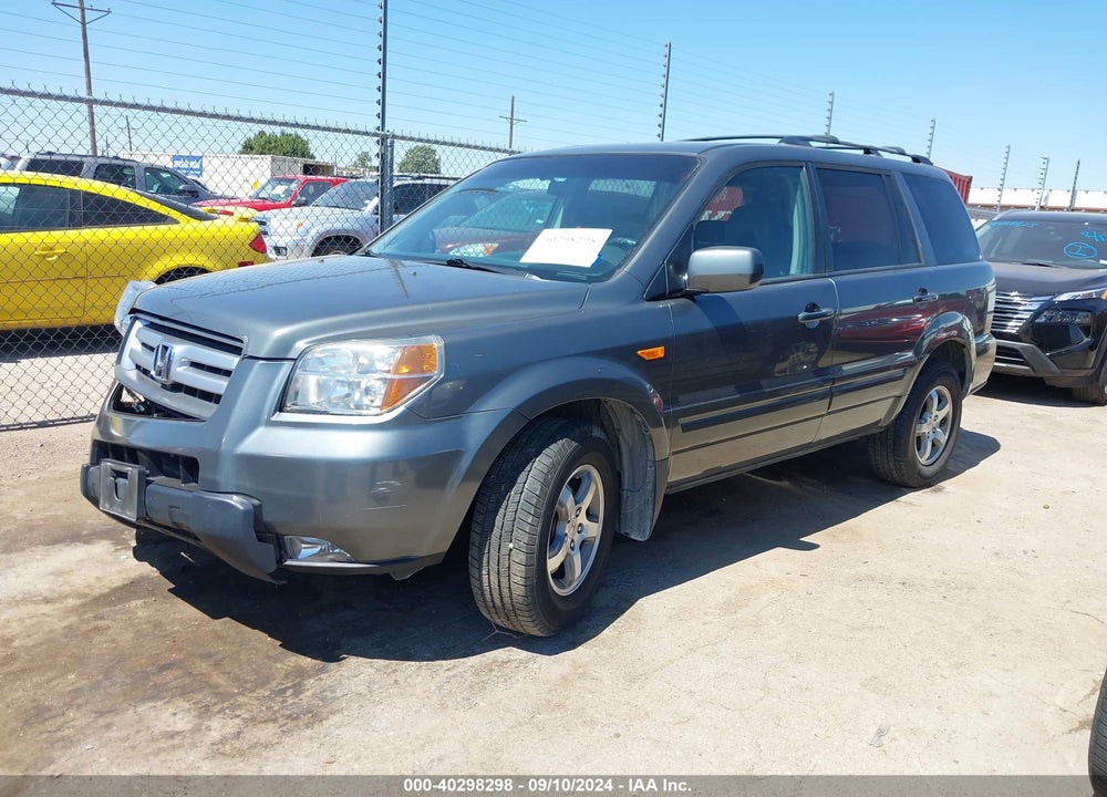 2008 HONDA PILOT VIN: 5FNYF28778B022542