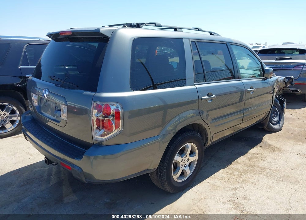 2008 HONDA PILOT VIN: 5FNYF28778B022542