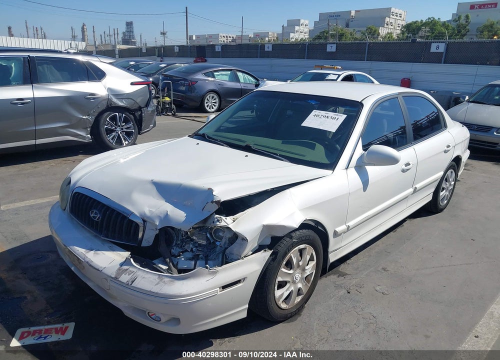 2002 HYUNDAI SONATA VIN: KMHWF25S32A600731