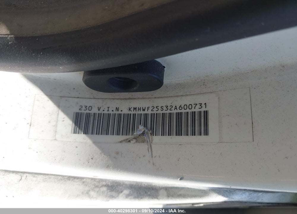 2002 HYUNDAI SONATA VIN: KMHWF25S32A600731