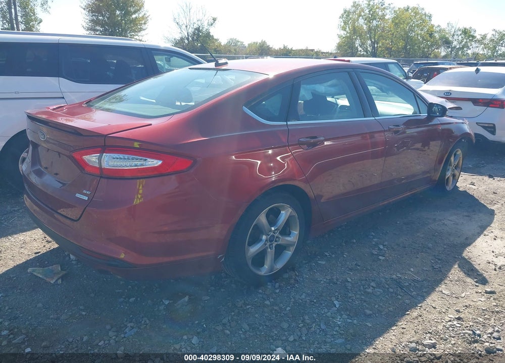 2014 FORD FUSION SE VIN: 3FA6P0HD7ER319339