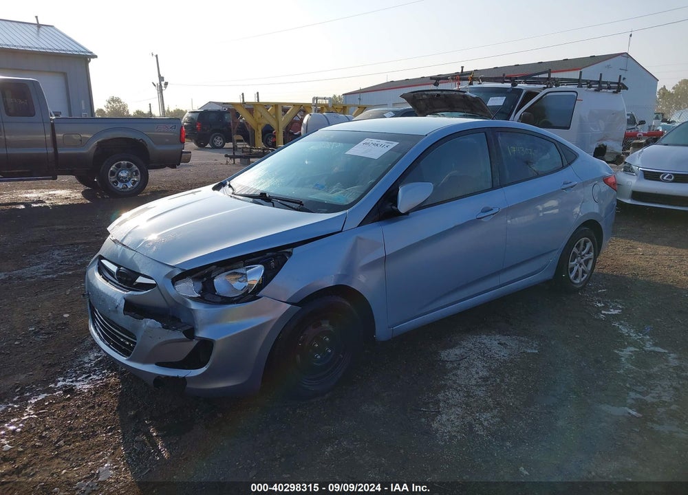 2012 HYUNDAI ACCENT GLS VIN: KMHCT4AE0CU242902