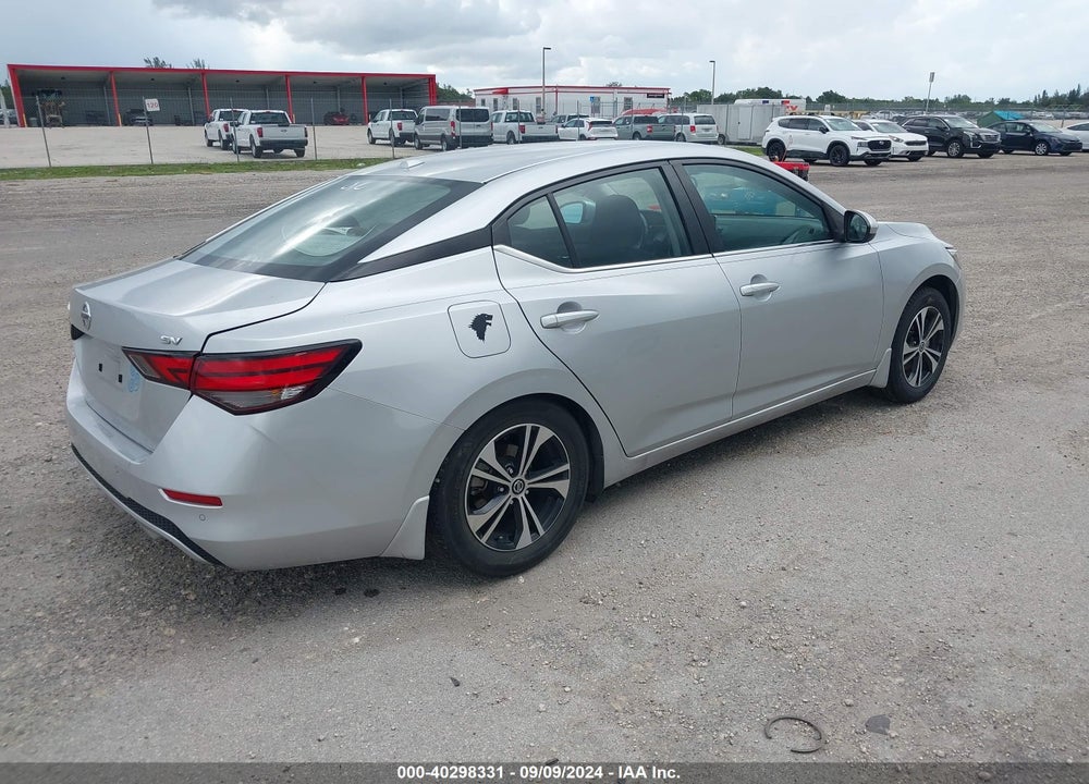 2021 NISSAN SENTRA SV XTRONIC CVT VIN: 3N1AB8CV0MY309647
