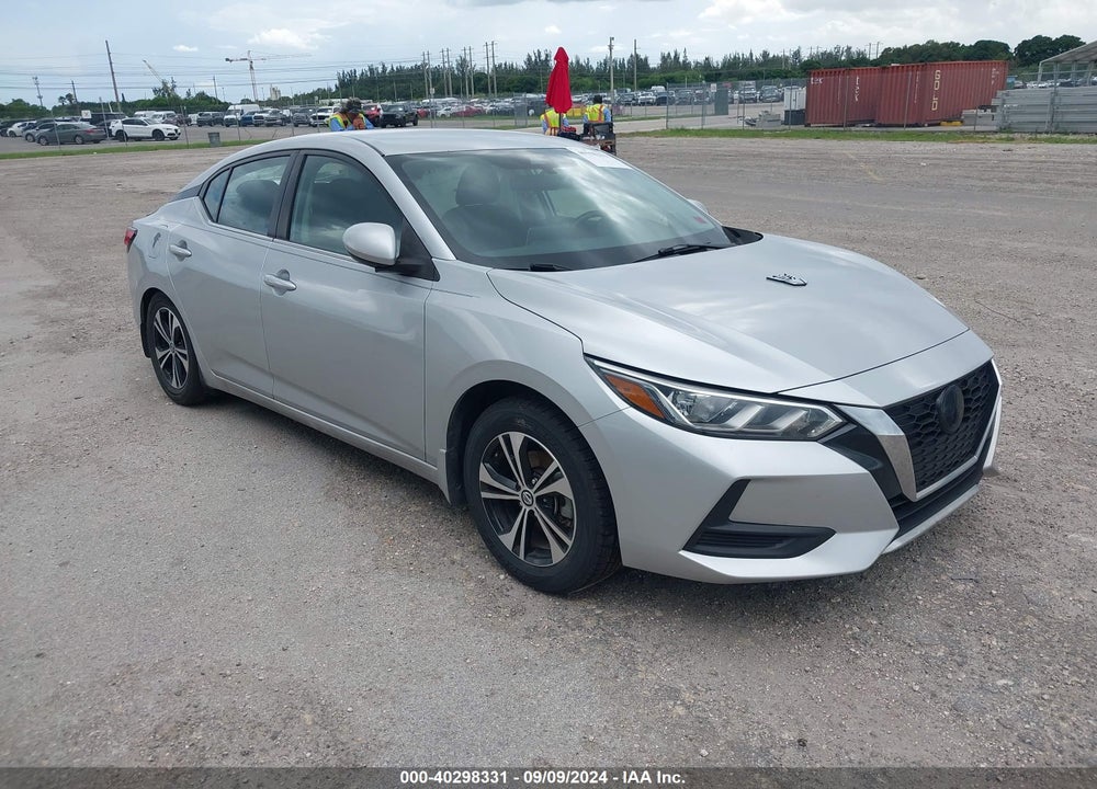 2021 NISSAN SENTRA SV XTRONIC CVT VIN: 3N1AB8CV0MY309647