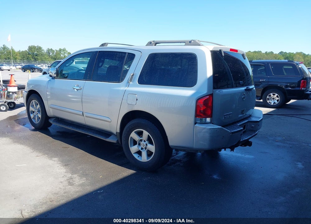 2004 NISSAN PATHFINDER ARMADA SE VIN: 5N1AA08A74N709527