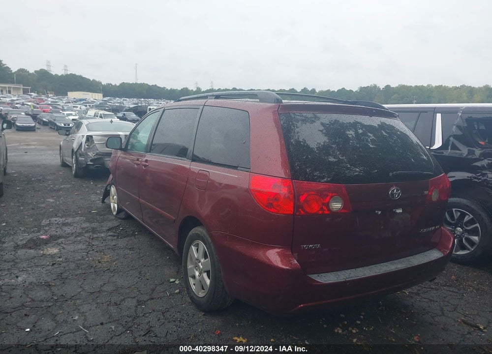 2007 TOYOTA SIENNA LE VIN: 5TDZK23C47S046361